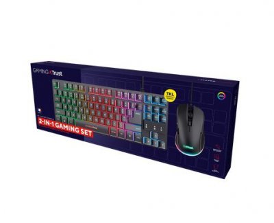 TRUST  Pack Gaming Clavier Thado + Souris Filaire Ybar-Accessoire-PC