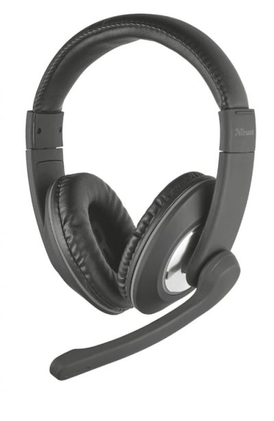 TRUST  Reno Micro-Casque pour PC - Noir