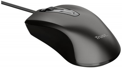 TRUST  Souris Basic Optico 4 Boutons 1200 DPI USB 2.0 Noir