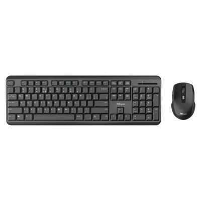 TRUST  Tkm-350 Wireless Mouse And Keyboard Noir