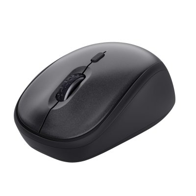 TRUST  TM-201 Souris radio optique noir 4 Boutons 1600 dpi Touches &agrave; frappe silencieuse