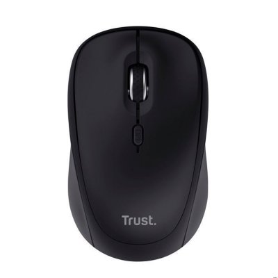 TRUST  YUKI MULTI-DEVICE WIRELESS MOUSE Souris sans fil, Bluetooth, USB noir 3 Boutons