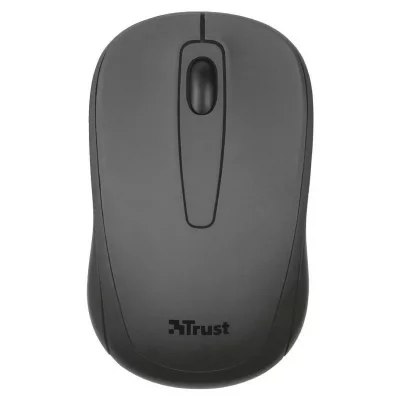TRUST  Ziva Wireless Mouse USB 1200dpi - 3 Boutons - Utilisation Ambidextre - Noir
