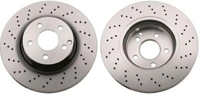 TRW  Jeu de 2 disques de frein DF6477 MERCEDES-BENZ SL
