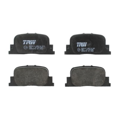 TRW  Jeu de plaquettes de frein arri&egrave;re GDB3278 TOYOTA PRIUS