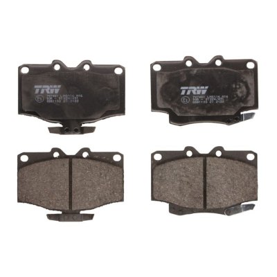 TRW  Jeu de plaquettes de frein avant GDB1133 TOYOTA LAND CRUISER