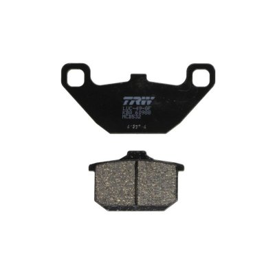 TRW  Plaquettes de frein, et m&acirc;choires moto, MCB532 Allround organique