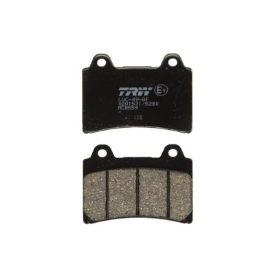 TRW  Plaquettes de frein, et m&acirc;choires moto, MCB559 Allround organique