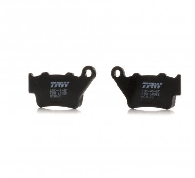 TRW  Plaquettes de frein, et m&acirc;choires moto, MCB672 Allround organique
