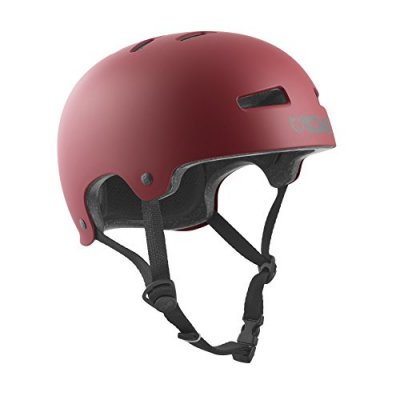 TSG  Mixte Bowl Evolution Casque, Satin oxblood, L/XL (57-59cm) EU