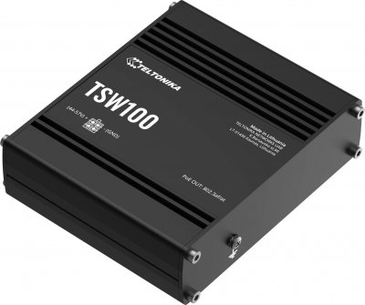 TELTONIKA Tsw100 120 w poe gigabit ethernet m&eacute;tallique bleu