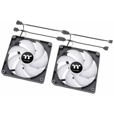 THERMALTAKE Tt Ct140 Argb Sync Pc Cooling Fan 2 Pack Cl-f150-pl14sw-a