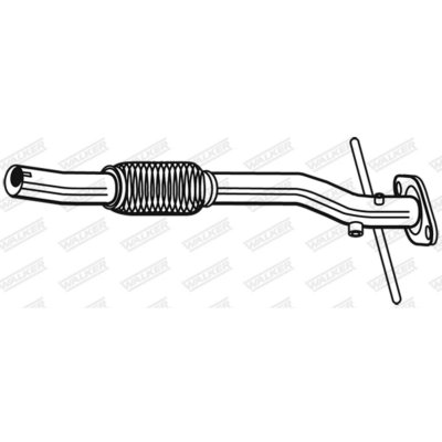 WALKER Tube d'echappement  10658 (X1)