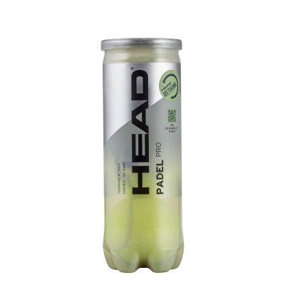 HEAD Tube De 3 Balles De Padel Pressuriss&eacute;s-  Padel Pro - 