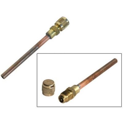 BRANDT Tube de charge cuivre avec vanne schrade reference : 93x5173