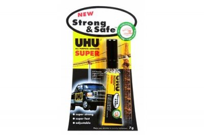 UHU Tube de colle de r&eacute;paration multi-mat&eacute;riaux -  - 7g