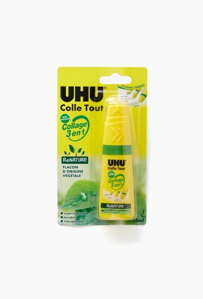 UHU Tube de colle extra-forte multi-mat&eacute;riaux Twist & Glue -  - 35g