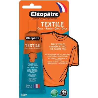 CLéOPâTRE Tube De Colle Textile - 30G - Cl&eacute;op&acirc;tre