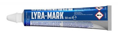 OMYACOLOR Tube de peinture MARK blanche - LYRA - L4150001