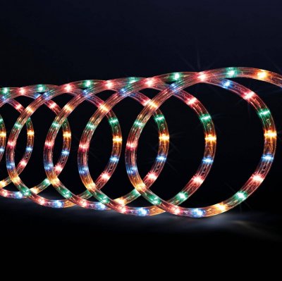 FEERIC LIGHTS & CHRISTMAS Tube lumineux 10 m&egrave;tres multicolore