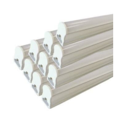 SILAMP Tube n&eacute;on LED 60cm T5 9W (Pack de 10) - Blanc Froid 6000K - 8000K - 