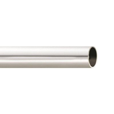 Tube Nu Chrom&eacute; 2 m diam 28 mm - Chrom&eacute; - 2 m