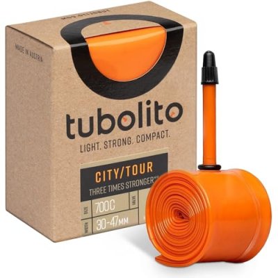 TUBOLITO  City/tour Sv 40 Mm Inner Tube Orange 700 / 30-47