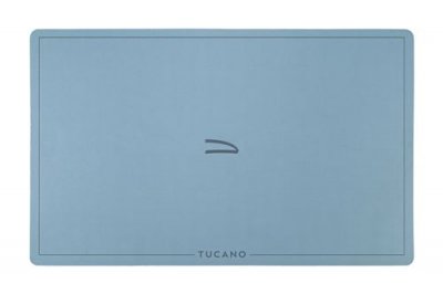 TUCANO  Desk Pad sous-Main en n&eacute;opr&egrave;ne pour Bureau Bleu Clair