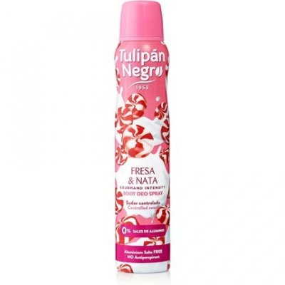 TULIPAN  Negro Deodorant Strawberry and Cream Spray 200 ml 200 ml