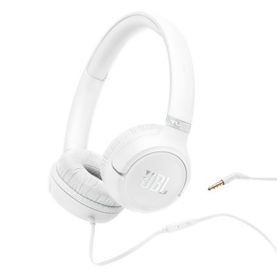 JBL Tune 530 Blanc, supra-auriculaire filaire avec son  Pure Bass
