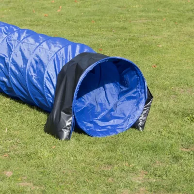 TRIXIE Tunnel Agility,Nylon,Bleu Fonc&eacute;, 60 Cm, 5,00 M 500 cm 