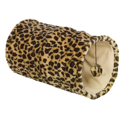 NOBBY PET Tunnel de jeu en peluche pour chat 