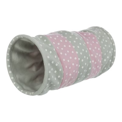 TRIXIE Tunnel de jeu en polaire  pour chat et chiot Une pi&egrave;ce