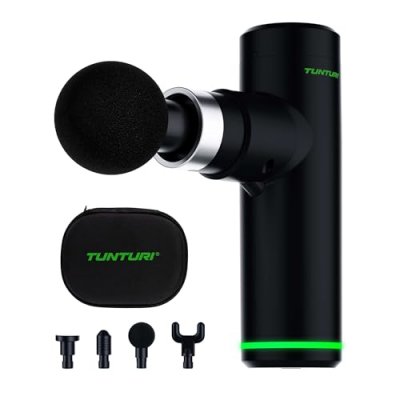 TUNTURI  Pistolet De Massage Mini - Noir/vert, pointure One Size 