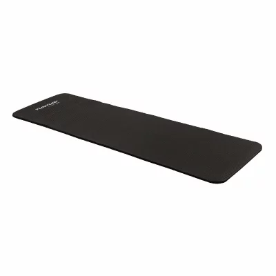 TUNTURI  tapis de fitness avec sac de transport 180 cm noir