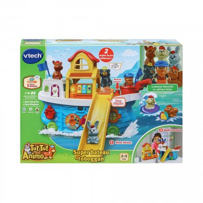 VTECH Tut Tut Aventures Tut Tut Animo - Super Bateau Toboggan