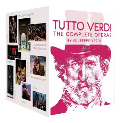 Tutto Verdi, int&eacute;grale des op&eacute;ras. [Blu-Ray]