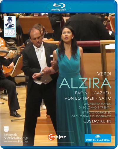 Tutto Verdi, vol VIII : Alzira. Kuhn. [Blu-Ray]