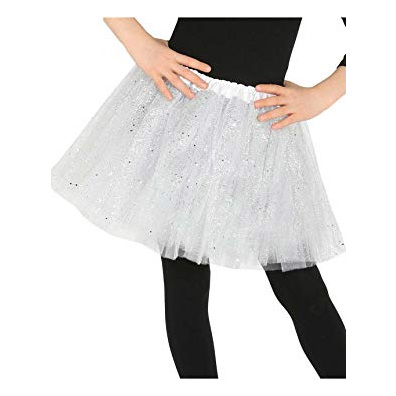 FIESTAS GUIRCA, S.L. Tutu Blanc Brillant enfant 