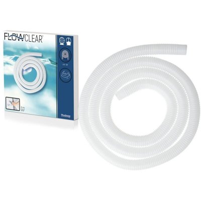 BESTWAY Tuyau  tuyau hose 3 m - 32mm blanc 80569 taille : uni