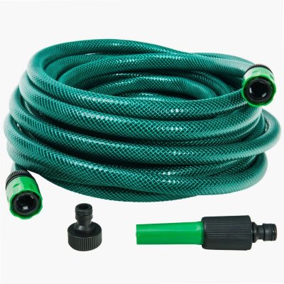 WERKA PRO Tuyau D'arrosage Guip&eacute;, Arm&eacute; Et &Eacute;quip&eacute; Werkapro &Oslash; 15 Mm 15 M