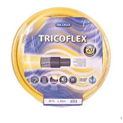 TRICOFLEX Tuyau d'arrosage jaune diam&egrave;tre 19mm longueur50 m -  - 051546