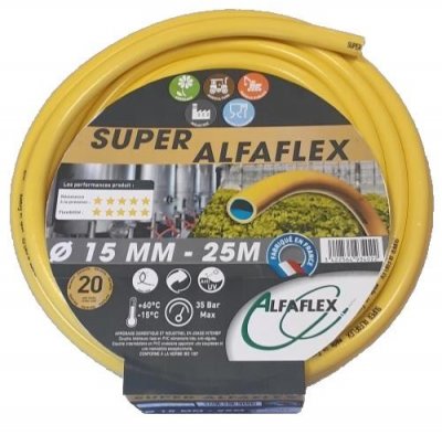 ALFAFLEX Tuyau d'arrosage Super 25mx15mm -  - AFSUP15025