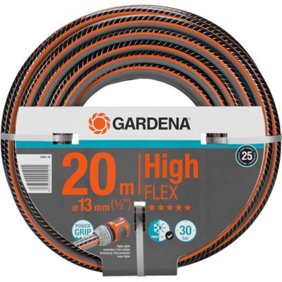 GARDENA Tuyau darrosage 1/2 Zoll  18063-20 20 m gris, noir, orange