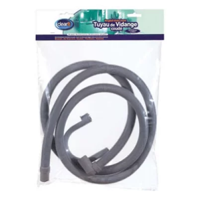 CLEARIT Tuyau de vidange 2.5m coude pour lave linge  - 51s7919
