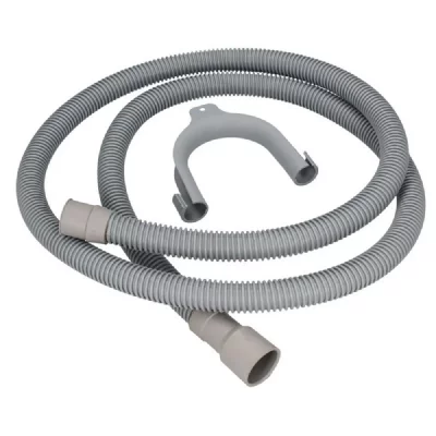 WPRO Tuyau de vidange 2 m pour lave linge Whirlpool 484000001134 pour Lave linge - nc
