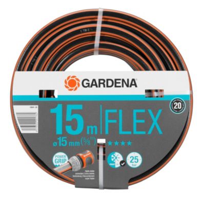 Tuyau flexible d'irrigation &oslash;15mm (5/8) rouleau 15m. Gardena