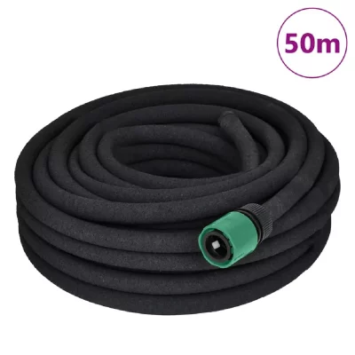 VIDAXL Tuyau microporeux pour Arrosage Irrigation de jardin Connecteur 1/2 pouces 50 m