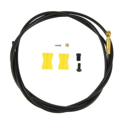 SHIMANO Tuyau  SM-BH90 (banjo long XT M8020) - Noir} - Rear, Noir}