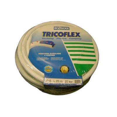 HOZELOCK Tuyau Tricoflex Yachting Piscine Camping L.25 m Diam.15 mm 